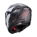 CABERG KASK INTEGRALNY AVALON X PUNK KOLOR SZARY MAT/BIAŁY/CZERWONY ROZMIAR XL