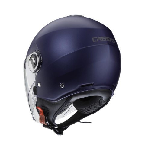 CABERG KASK OTWARTY JET Z BLENDĄ MODEL RIVIERA V4X KOLOR NIEBIESKI MAT - YAMAHA ROZMIAR L