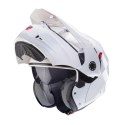 CABERG KASK SZCZĘKOWY FLIP-UP ENDURO MODEL TOURMAX X KOLOR BIAŁY POŁYSK ROZMIAR L (PINLOCK W ZESTAWIE)