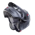 CABERG KASK SZCZĘKOWY FLIP-UP ENDURO MODEL TOURMAX X KOLOR SZARY MAT - GUNMETAL ROZMIAR M (PINLOCK W ZESTAWIE)