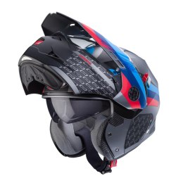 CABERG KASK SZCZĘKOWY FLIP-UP ENDURO MODEL TOURMAX X SARABE KOLOR SZARY MAT/CZARNY/KOLORY BMW ROZMIAR XL (PINLOCK W ZESTAWIE)