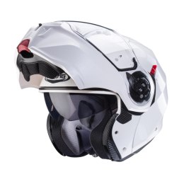 CABERG KASK SZCZĘKOWY FLIP-UP MODEL DUKE EVO KOLOR BIAŁY POŁYSK ROZMIAR XS (PINLOCK W ZESTAWIE)