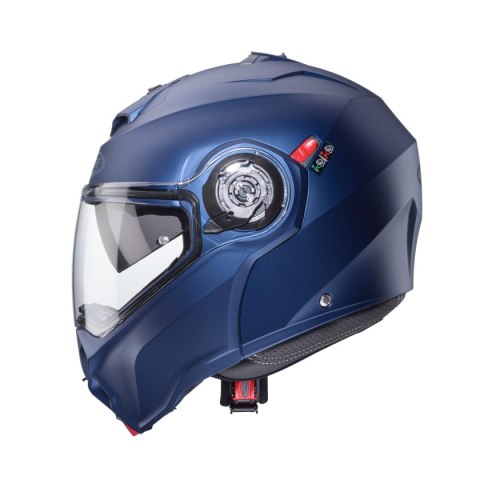 CABERG KASK SZCZĘKOWY FLIP-UP MODEL DUKE EVO KOLOR NIEBIESKI MAT (YAMAHA) ROZMIAR M (PINLOCK W ZESTAWIE)