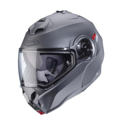 CABERG KASK SZCZĘKOWY FLIP-UP MODEL DUKE EVO KOLOR SZARY MAT KAMO ROZMIAR S (PINLOCK W ZESTAWIE)