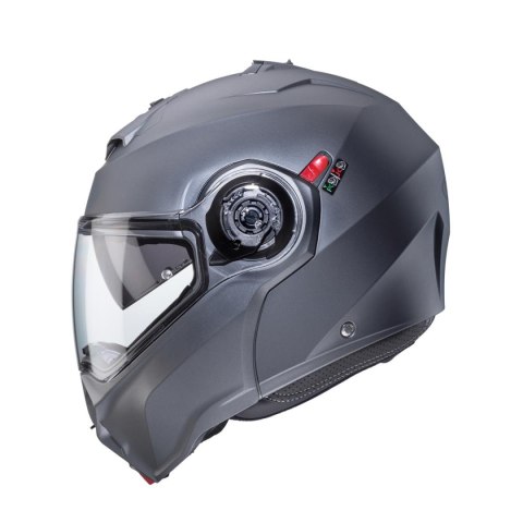 CABERG KASK SZCZĘKOWY FLIP-UP MODEL DUKE EVO KOLOR SZARY MAT KAMO ROZMIAR S (PINLOCK W ZESTAWIE)