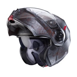 CABERG KASK SZCZĘKOWY FLIP-UP MODEL DUKE EVO RUSTY KOLOR SZARY/RDZAWY ROZMIAR M (PINLOCK W ZESTAWIE)