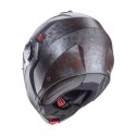 CABERG KASK SZCZĘKOWY FLIP-UP MODEL DUKE EVO RUSTY KOLOR SZARY/RDZAWY ROZMIAR M (PINLOCK W ZESTAWIE)