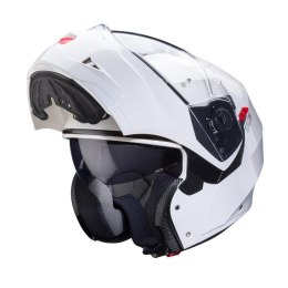 CABERG KASK SZCZĘKOWY FLIP-UP MODEL DUKE X KOLOR BIAŁY POŁYSK ROZMIAR M (PINLOCK W ZESTAWIE)