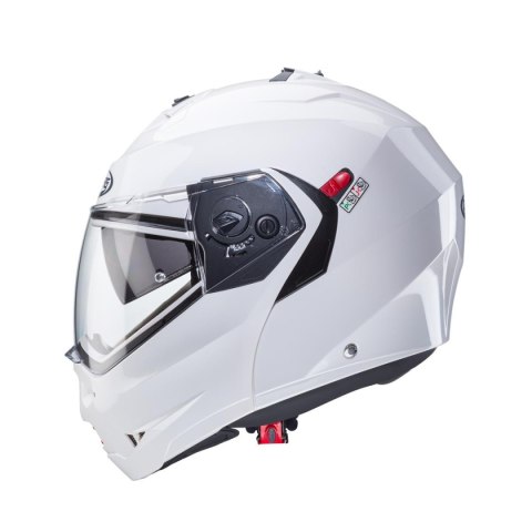 CABERG KASK SZCZĘKOWY FLIP-UP MODEL DUKE X KOLOR BIAŁY POŁYSK ROZMIAR M (PINLOCK W ZESTAWIE)