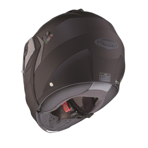 CABERG KASK SZCZĘKOWY FLIP-UP MODEL DUKE X KOLOR CZARNY MAT ROZMIAR XL (PINLOCK W ZESTAWIE)