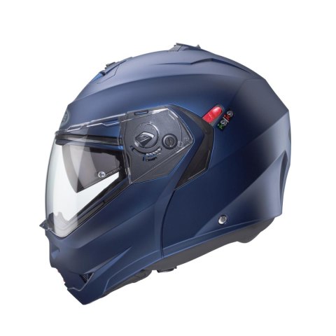 CABERG KASK SZCZĘKOWY FLIP-UP MODEL DUKE X KOLOR NIEBIESKI MAT (YAMAHA) ROZMIAR M (PINLOCK W ZESTAWIE)