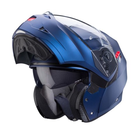 CABERG KASK SZCZĘKOWY FLIP-UP MODEL DUKE X KOLOR NIEBIESKI MAT (YAMAHA) ROZMIAR S (PINLOCK W ZESTAWIE)