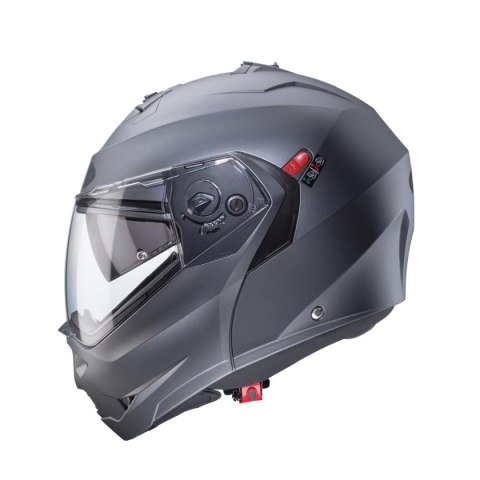 CABERG KASK SZCZĘKOWY FLIP-UP MODEL DUKE X KOLOR SZARY MAT ROZMIAR L (PINLOCK W ZESTAWIE)