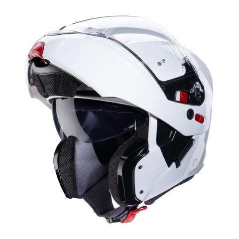 CABERG KASK SZCZĘKOWY FLIP-UP MODEL HORUS X KOLOR BIAŁY POŁYSK ROZMIAR XL (PINLOCK W ZESTAWIE)