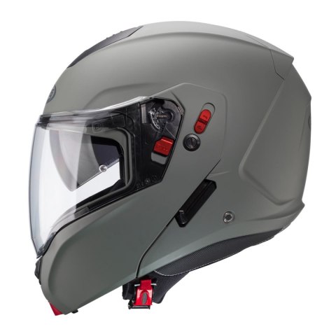 CABERG KASK SZCZĘKOWY FLIP-UP MODEL HORUS X KOLOR SZARY MAT KAMO ROZMIAR M (PINLOCK W ZESTAWIE)