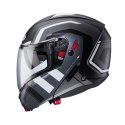 CABERG KASK SZCZĘKOWY FLIP-UP MODEL HORUS X ROAD KOLOR CZARNY MAT/SZARY/BIAŁY ROZMIAR XL (PINLOCK W ZESTAWIE)