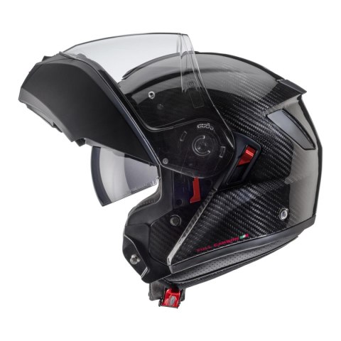 CABERG KASK SZCZĘKOWY FLIP-UP MODEL LEVO X CARBON KOLOR KARBON ROZMIAR XL (PINLOCK W ZESTAWIE)