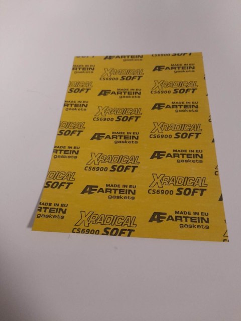 ARTEIN GASKETS TEKTURA USZCZELKOWA DO WYCINANIA USZCZELEK ARKUSZ 140X195X0,60MM (OIL RESISTANT) (HIGHT PRESSURE) (EXTRA SOFT)
