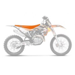 BLACKBIRD POKROWIEC / POSZYCIE NA SIEDZENIE KTM SX/SXF '19-'22, EXC '20-'23 REPLICA TROPHY 2022 KOLOR POMARAŃCZOWY (ZASTĘPUJE E1