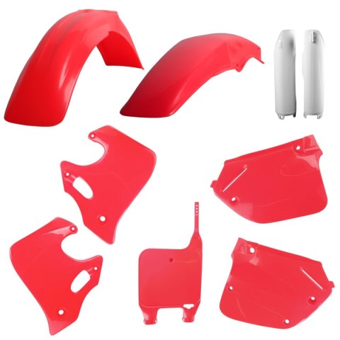 POLISPORT KOMPLET PLASTIKÓW (FULL KIT) HONDA CR 125 '93-'94; CR 250 '92-'94 W ZESTAWIE TABLICA PRZEDNIA (8680700002) I OSŁONY AM