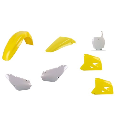 POLISPORT KOMPLET PLASTIKÓW SUZUKI RM 85 '02-'24 KOLOR OEM ŻÓŁTY