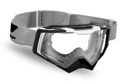 PROGRIP GOGLE PG3309-381 TR RAPID KOLOR SZARY/CZARNY/BIAŁY (SZYBA PG3329 ANTISCRATCH, NO FOG) (3309-381 TR)