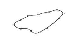 XRADICAL(ARTEIN GASKETS) USZCZELKA POKRYWY SPRZĘGŁA (WEWNĘTRZNA) HONDA CRF 450R '09-'16