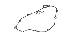XRADICAL(ARTEIN GASKETS) USZCZELKA POKRYWY SPRZĘGŁA (WEWNĘTRZNA) KAWASAKI KXF 450 '16-'18 (KX 450F)