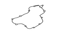 XRADICAL(ARTEIN GASKETS) USZCZELKA POKRYWY SPRZĘGŁA (WEWNĘTRZNA) KTM SX 85 '18-'23, HUSQVARNA TC 85 '18-'23, GAS GAS MC 85 '21-'