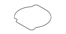 XRADICAL(ARTEIN GASKETS) USZCZELKA POKRYWY SPRZĘGŁA (ZEWNĘTRZNA) O-RING KTM EXC 400/450/530 '09-'11, EXCR 450/530 '08