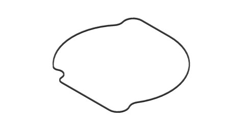 XRADICAL(ARTEIN GASKETS) USZCZELKA POKRYWY SPRZĘGŁA (ZEWNĘTRZNA) O-RING KTM EXC 400/450/530 '09-'11, EXCR 450/530 '08