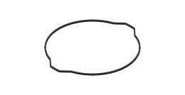 XRADICAL(ARTEIN GASKETS) USZCZELKA POKRYWY SPRZĘGŁA (ZEWNĘTRZNA) O-RING KTM SXF 250 '05-'12, EXCF 250 '07-'13, (SX-F 250) (EXC-F