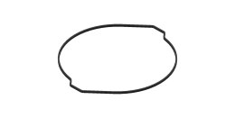 XRADICAL(ARTEIN GASKETS) USZCZELKA POKRYWY SPRZĘGŁA (ZEWNĘTRZNA) O-RING KTM SXF 350 '11-'13 , EXCF 350 '12-'16 ,FREERIDE 350 '12