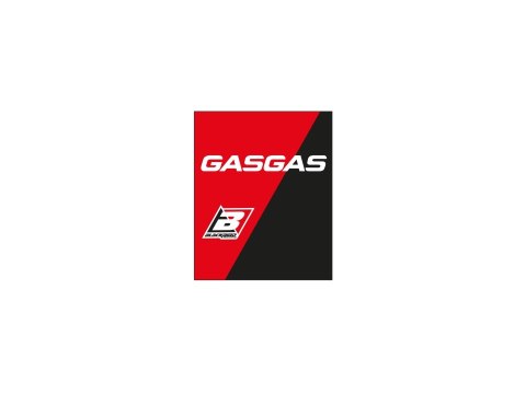 BLACKBIRD NAKŁADKI OCHRONNE NA MANETKI LOGO GAS GAS REPLICA TROPHY 22 KOLOR CZERWONY CZARNY