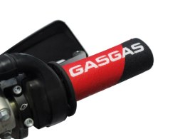 BLACKBIRD NAKŁADKI OCHRONNE NA MANETKI LOGO GAS GAS REPLICA TROPHY 22 KOLOR CZERWONY CZARNY