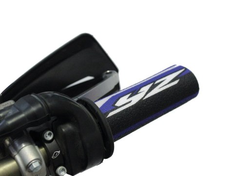 BLACKBIRD NAKŁADKI OCHRONNE NA MANETKI LOGO SUZUKI KSRT RESTYLE 22 KOLOR NIEBIESKI CZARNY
