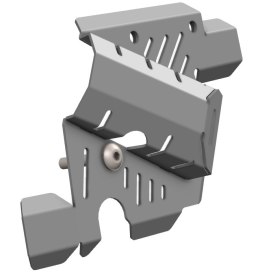 CROSSPRO STALOWA OSŁONA POMPY WODY DUCATI DESERT X '22 - KOLOR SREBRNY