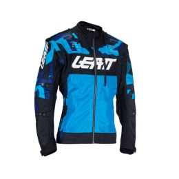 LEATT NOWOŚĆ KURTKA MOTO 4.5 X-FLOW JACKET BLUE KOLOR GRANATOWY/NIEBIESKI ROZMIAR M