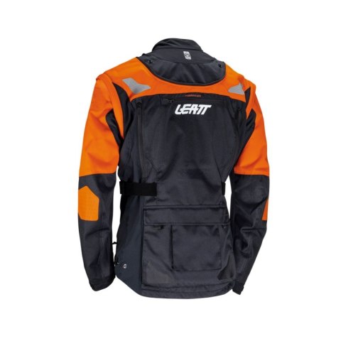 LEATT NOWOŚĆ KURTKA MOTO 5.5 ENDURO JACKET ORANGE KOLOR CZARNY/POMARAŃCZOWY ROZMIAR M