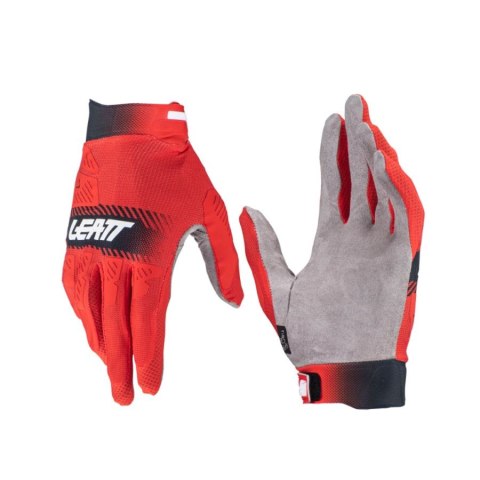 LEATT NOWOŚĆ RĘKAWICE MOTO 2.5 X-FLOW GLOVE RED KOLOR CZERWONY/CZARNY ROZMIAR L
