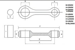 NAMURA KORBOWÓD SEA DOO CHALLENGER/EXPLORER/GS 720 '97-'02, GTI 720 '96-'05, SPEEDMASTER '96-'00 (SWORZEŃ 55X26MM)