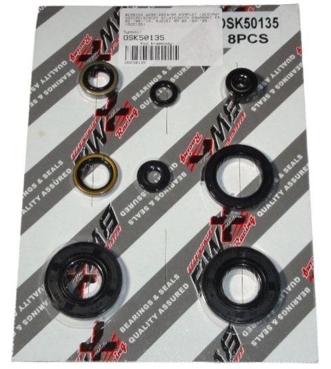 BEARING WORX KOMPLET (ZESTAW) USZCZELNIACZY SILNIKOWYCH KAWASAKI KX 65 '00-'15, SUZUKI RM 85 '03-'05 (822135)