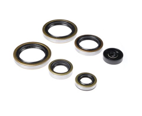 BEARING WORX KOMPLET (ZESTAW) USZCZELNIACZY SILNIKOWYCH KTM EGS 125/200 '98-'99, EXC 125/200 '98-'06, EXE 125 '00-'01, SX 125 '9