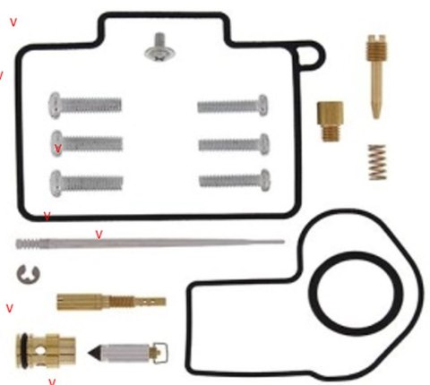 BEARING WORX ZESTAW NAPRAWCZY GAŹNIKA HONDA CR 250R '04, (26-1163)