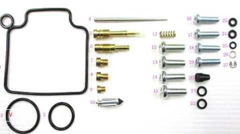 BEARING WORX ZESTAW NAPRAWCZY GAŹNIKA HONDA TRX 500 '05-'14 (26-1248)