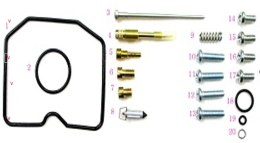BEARING WORX ZESTAW NAPRAWCZY GAŹNIKA KAWASAKI KLF 300B BAYOU '96-'05 (26-1227)