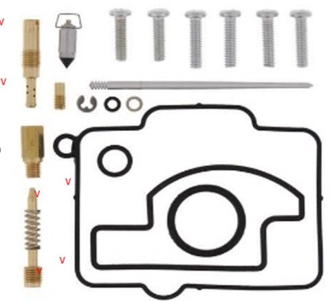 BEARING WORX ZESTAW NAPRAWCZY GAŹNIKA SUZUKI RM 250 '02, (26-1175)