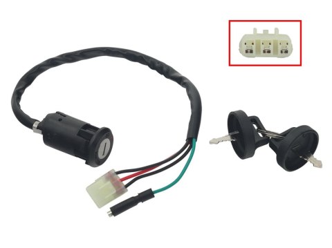 BRONCO STACYJKA HONDA TRX 250/EX '97-'05, TRX 250TE/TM RECON '02-'20 (OEM: 35100-HM8-000)