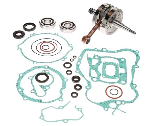 HOT RODS ZESTAW NAPRAWCZY DOŁU SILNIKA YAMAHA YZ 125 '01, (WAŁ KORBOWY, ŁOŻYSKA, USZCZELNIACZE, USZCZELKI)