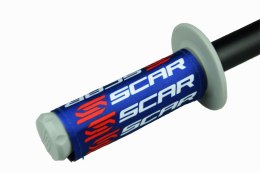 SCAR RACING NAKŁADKI OCHRONNE NA MANETKI KOLOR NIEBIESKI/BIAŁY/CZERWONY